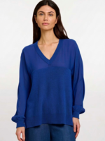 SITA SITA SWEATER MIXED VNECK