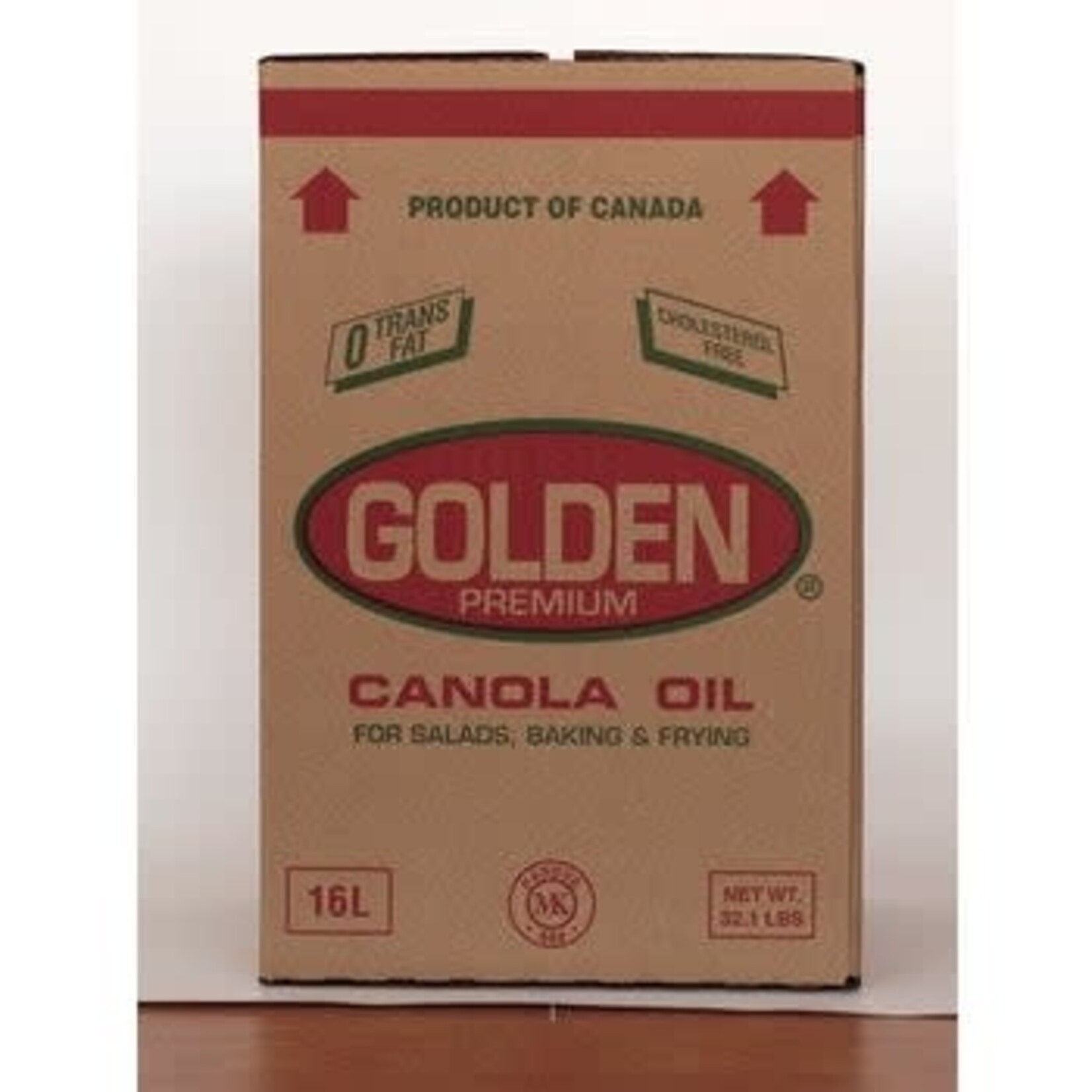 Huile de canola en boîte Golden Premium 16 L (4564558)