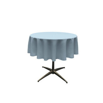 Fisher Solid Color Round Tablecloth