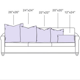 Felix Feather Square Pillow Cover  Insert