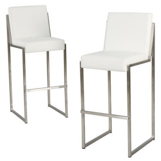 Marisol Upholstered Bar Stool with Metal Frame