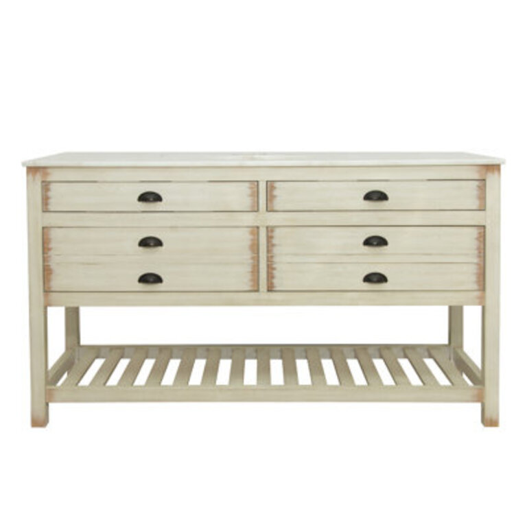 Napa 60 Single Bathroom Vanity Set