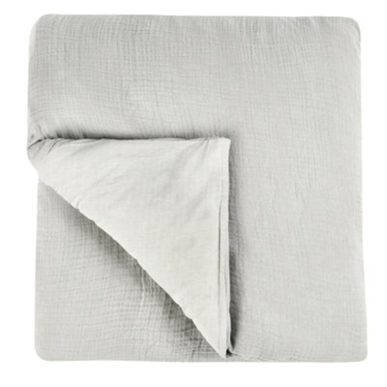Daila White Duvet Cover