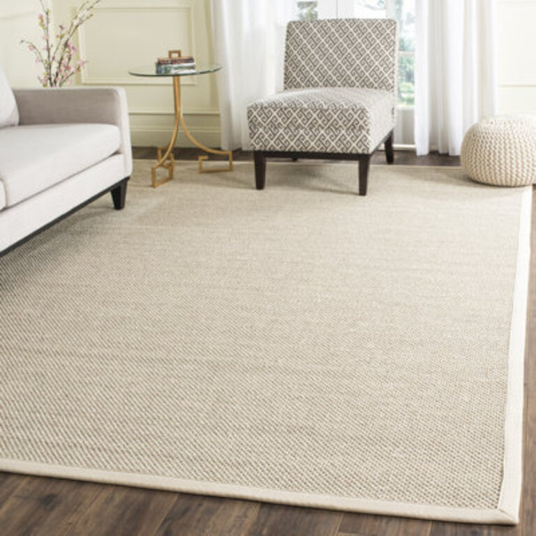 Torbin JuteSisal MarbleBeige Area Rug