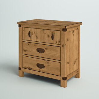 Blythe Table de chevet 3 tiroirs