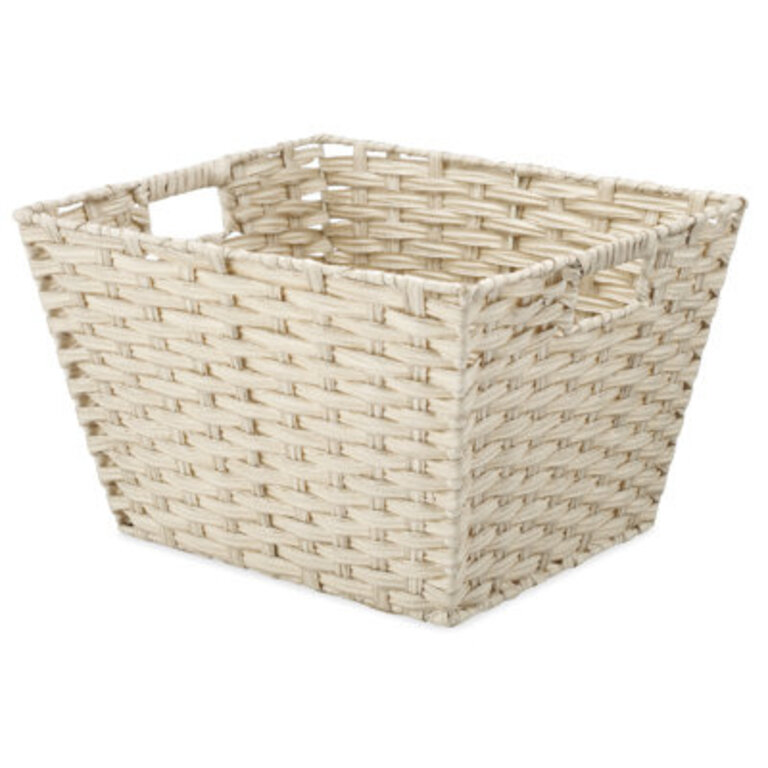 Acton Dotted Line Split Rattique Tote Wash