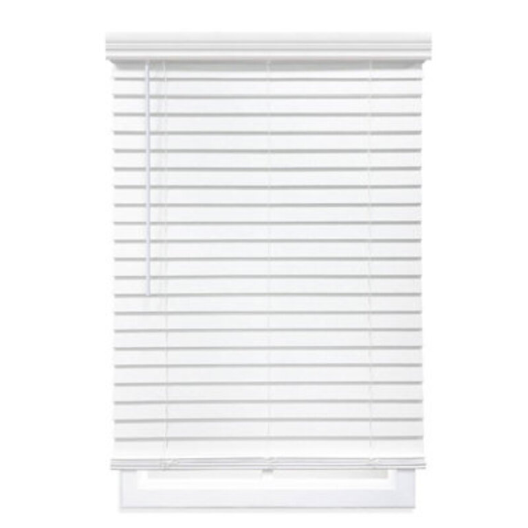 2 inch Room Darkening, Cordless Faux Wood Horizontal/Venetian Blind