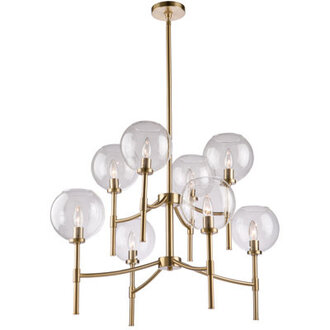 Nik 8 - Light Dimmable Tiered Chandelier