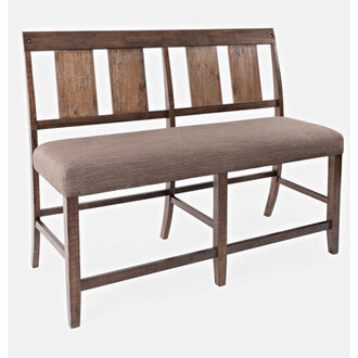 Melo Polyester Upholstered Bench