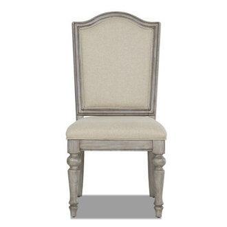 Murtagh Upholstered Side Chair in Aged Gray