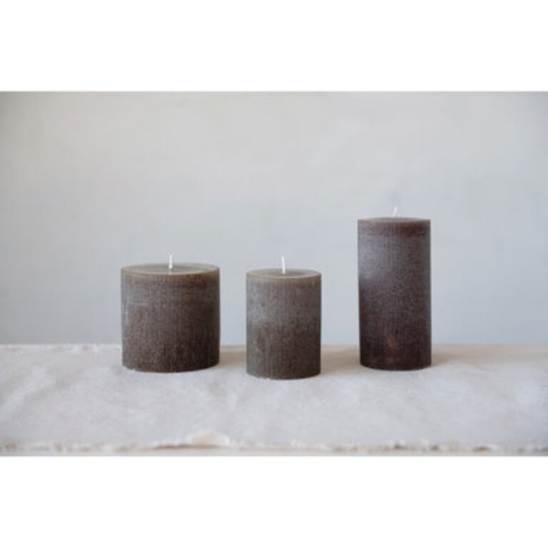 Unscented Pillar Candle