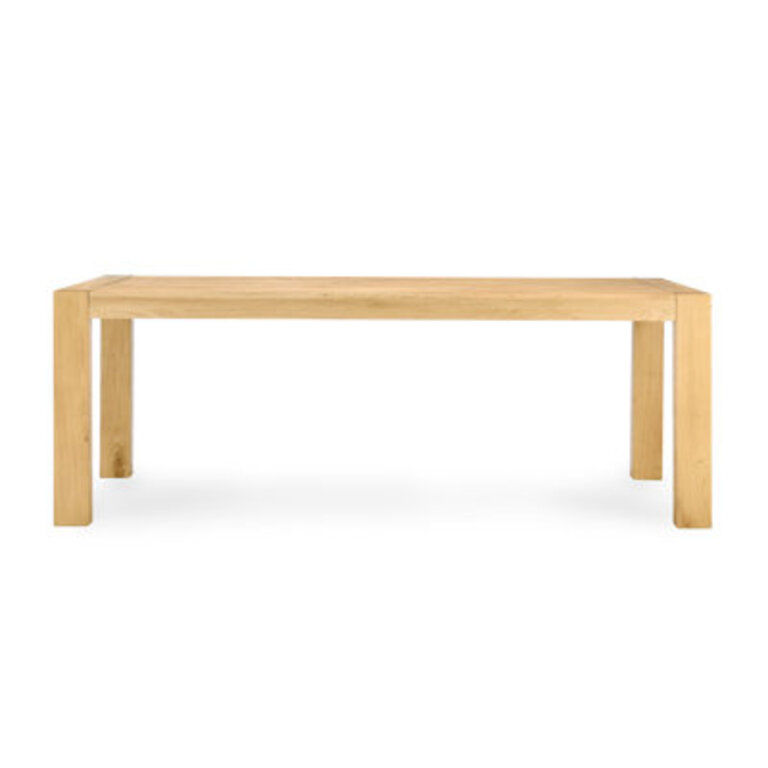 Block 84" Solid Wood Dining Table