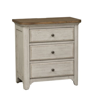 Harlowe 3 Drawer Nightstand