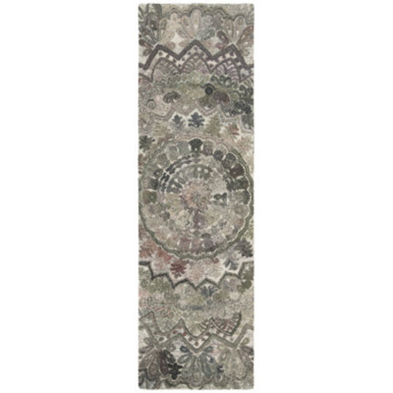 Brantley Hand Tufted Performance Floral Rug