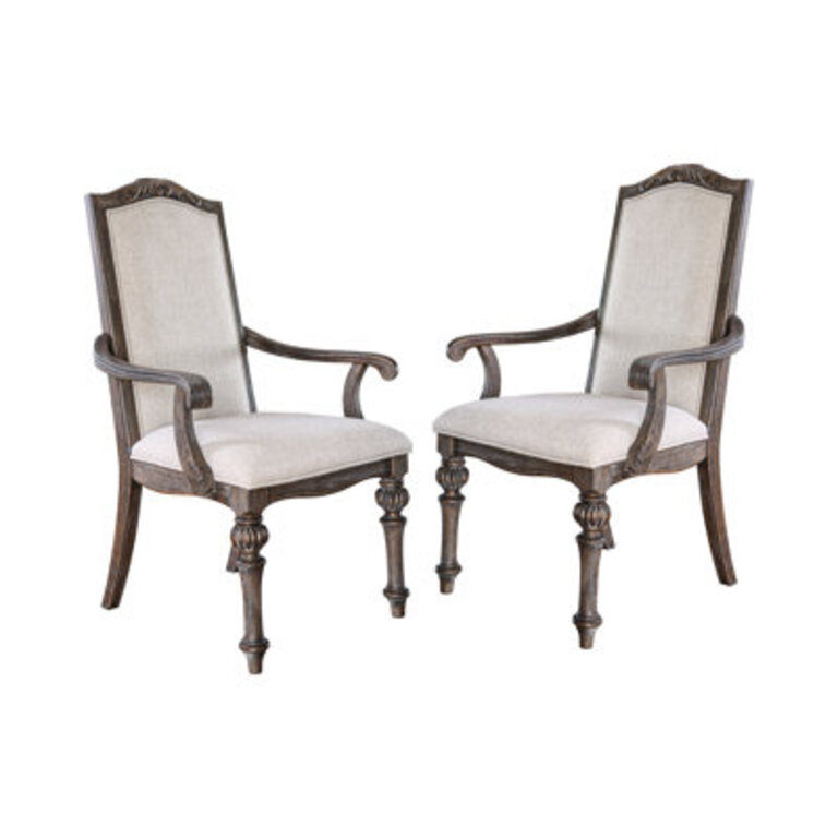 Jordon 19'' H Fabric Upholstered Pine Armchair