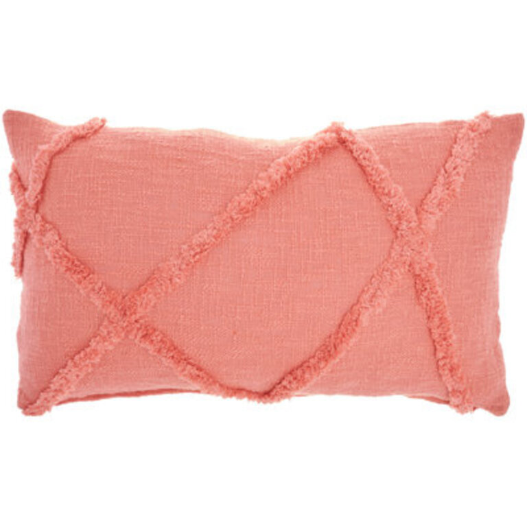 Britney Ruffled Cotton Throw Pillow