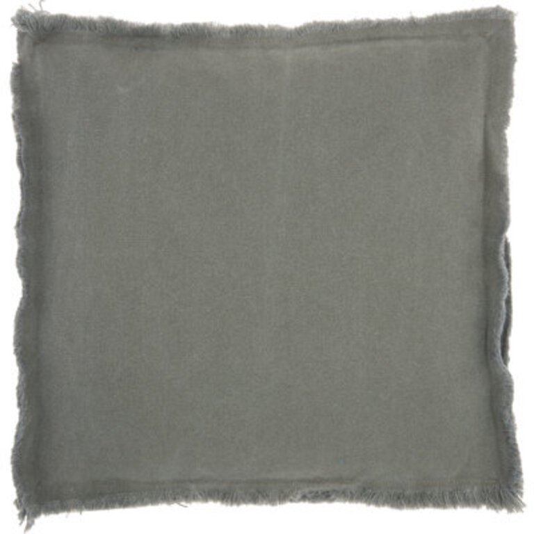 Outdoor NB710 Fringed Cotton Indoor/Outdoor Throw Pillow
