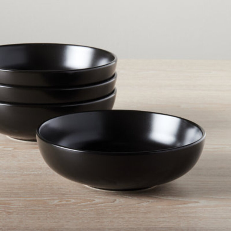 Set of 4 Izie Coupe Stoneware Cereal Bowls