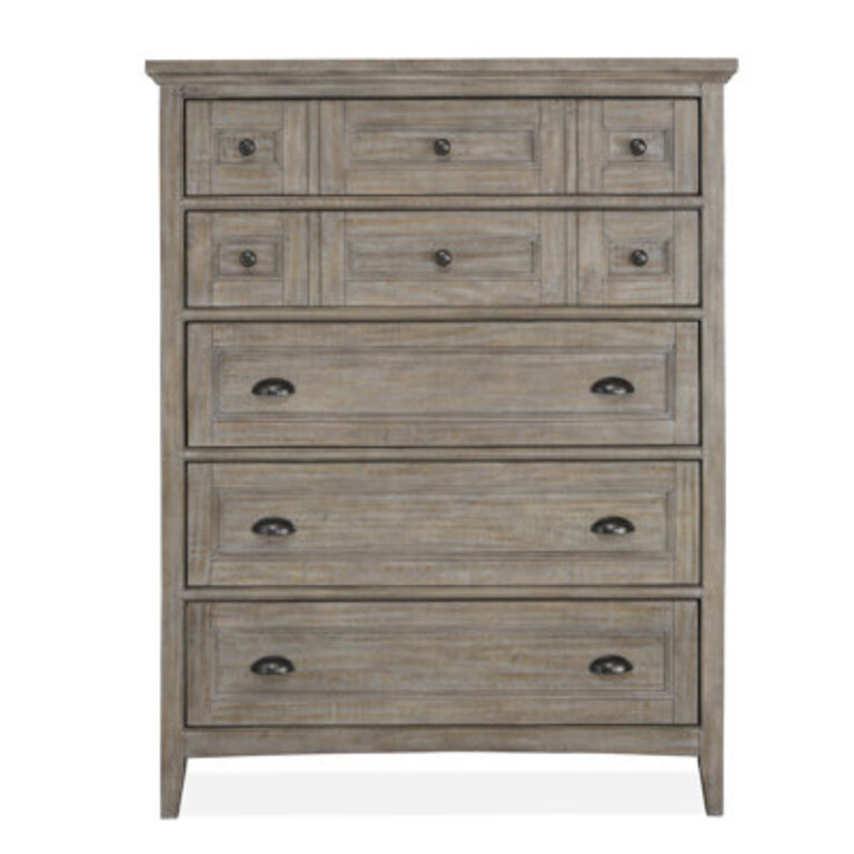 Brunello Wood 5 Drawer Chest