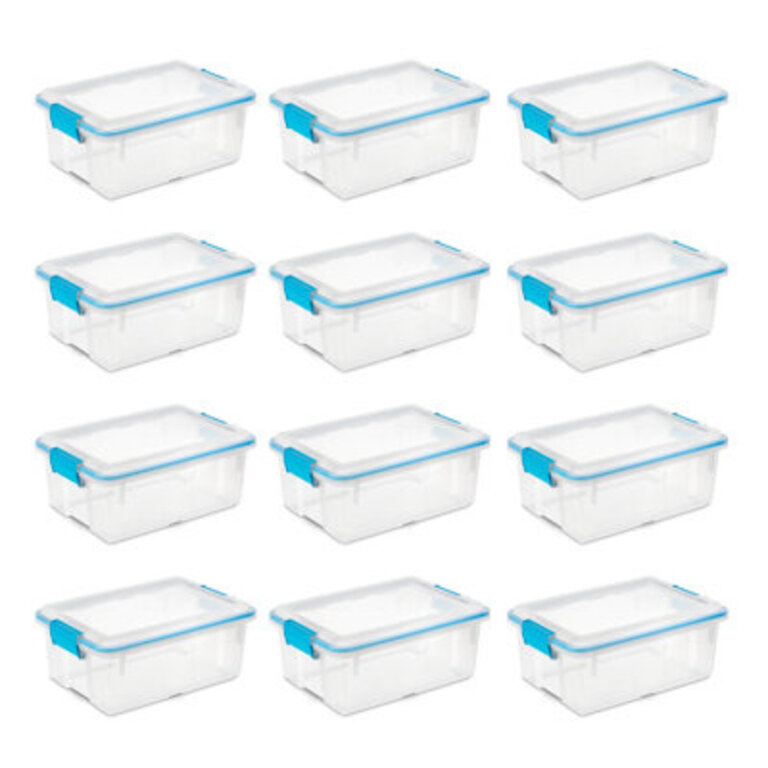 Sterilite Plastic Storage Bin Container