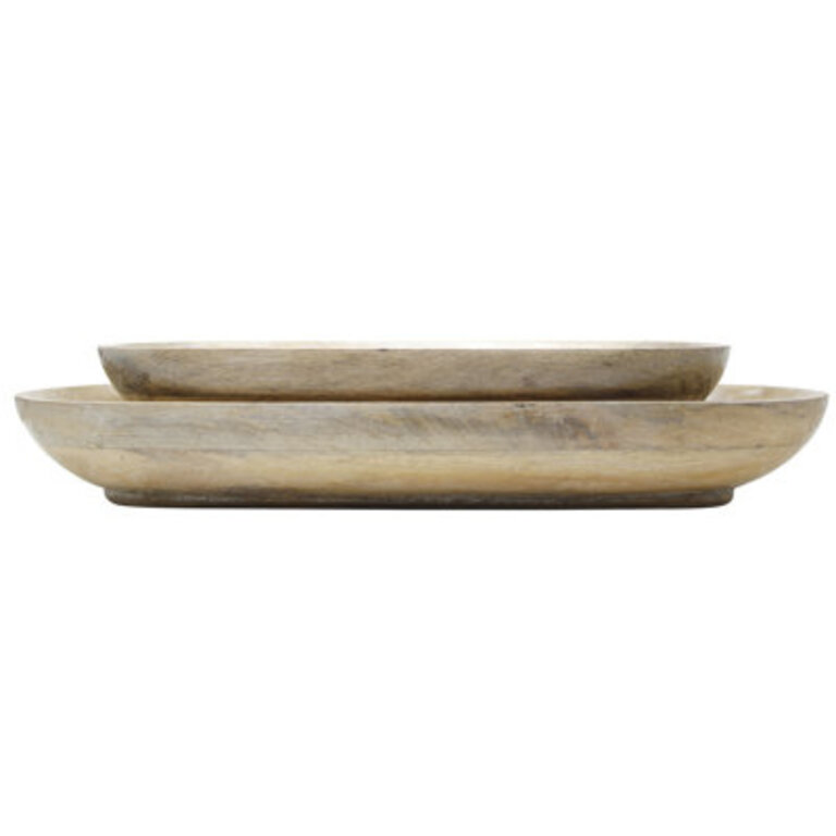 Sagebrook Home Set Of 2 Trays