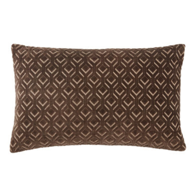 Ryans Embroidered Cotton Throw Pillow