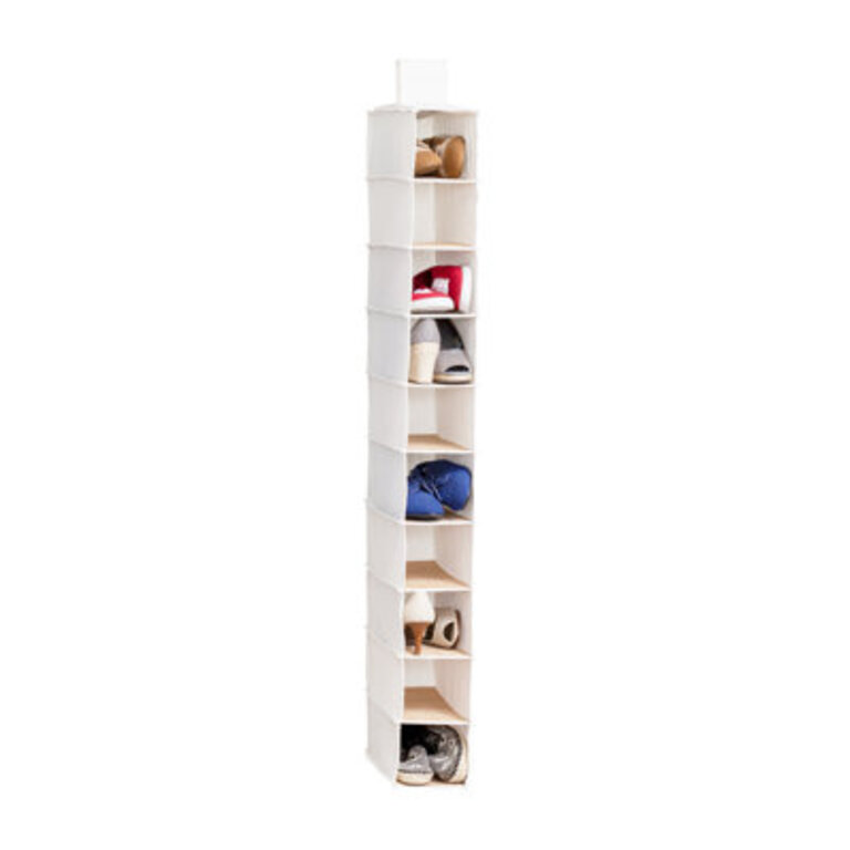 Meliame 10 Pair Hanging Shoe Organizer