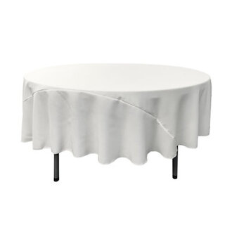 Fisher Solid Color Round Tablecloth