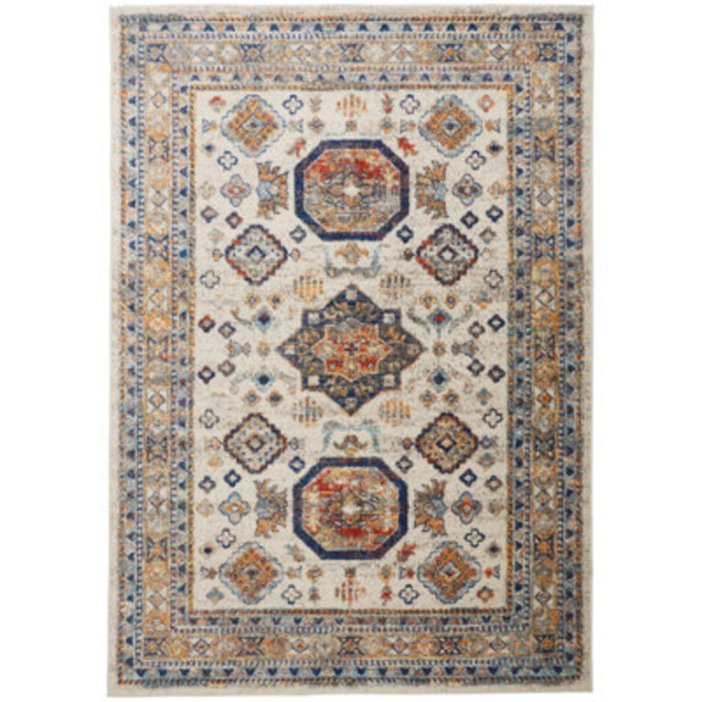 Sinope Oriental Delphinium Blue Area Rug