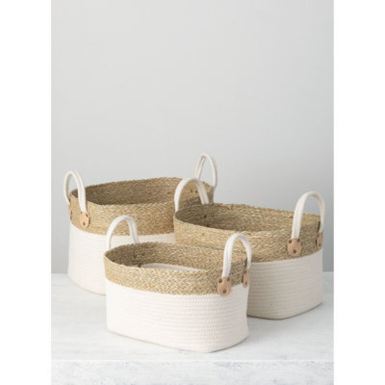 Rosecliff Heights Seagrass Basket