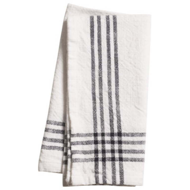 Panna Cotton Striped Square Napkin