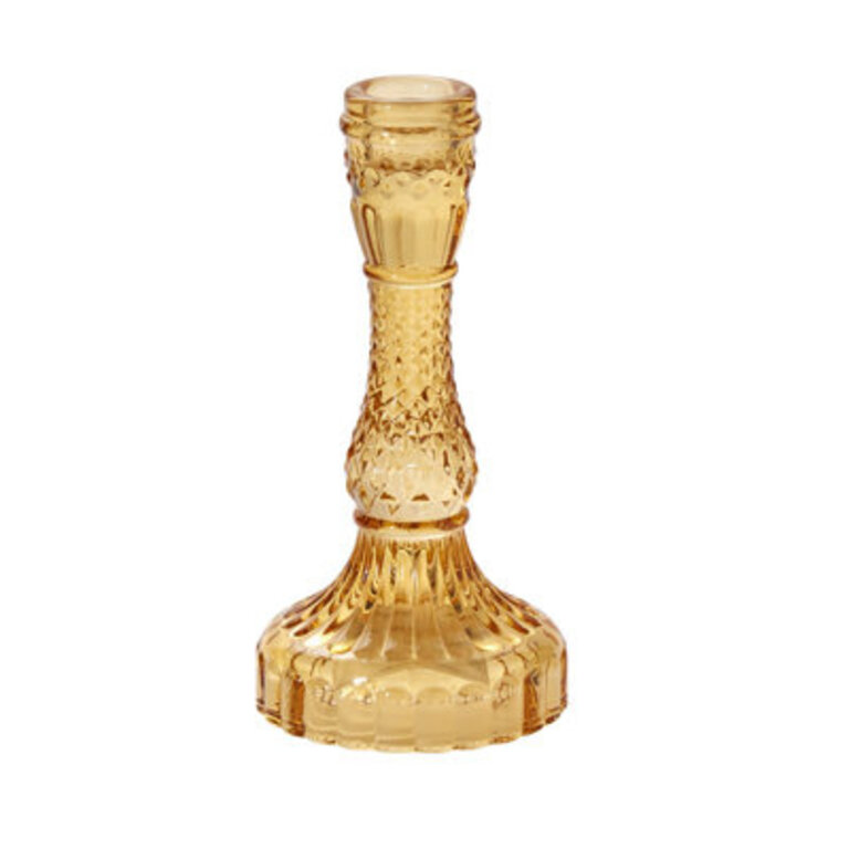 6.75'' H Glass Tabletop Candlestick