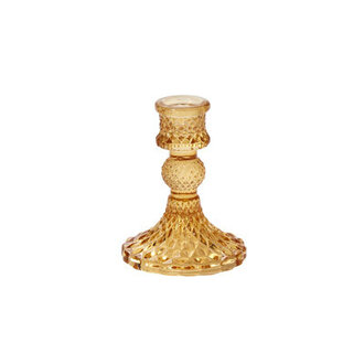4'' H Glass Tabletop Candlestick