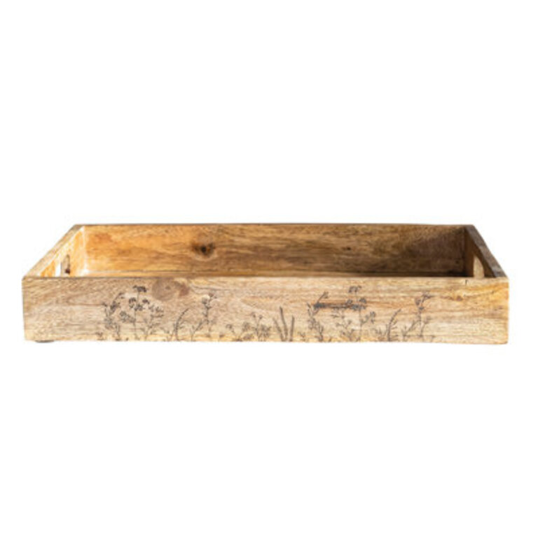 Beesan Solid Wood Tray
