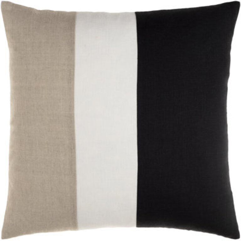 Hegg Striped Linen Reversible Throw Pillow