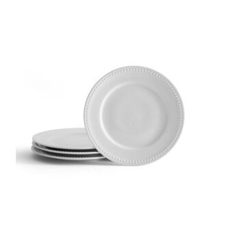Max Beaded Porcelain 8.5-Inch Salad Plate