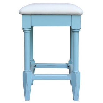 Easton Upholstered Counter Stool with Solid Wood Frame