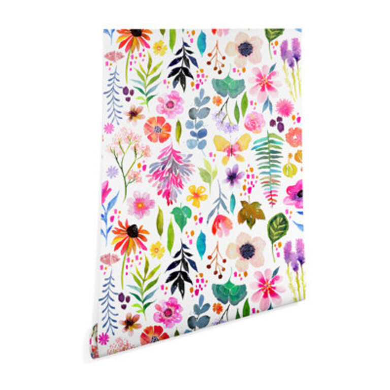 Monica Peel & Stick Floral Tile