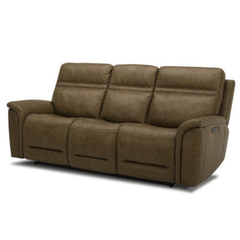 Cabrero 87'' Zero Gravity Leather Power Reclining Sofa