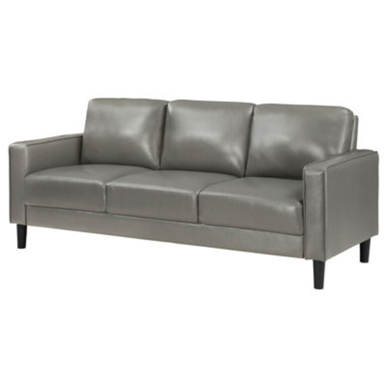 Chanoch 76.5'' Faux Leather Sofa