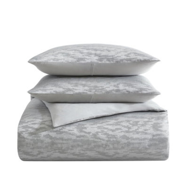 Vera Wang Illusion Grey Comforter Set