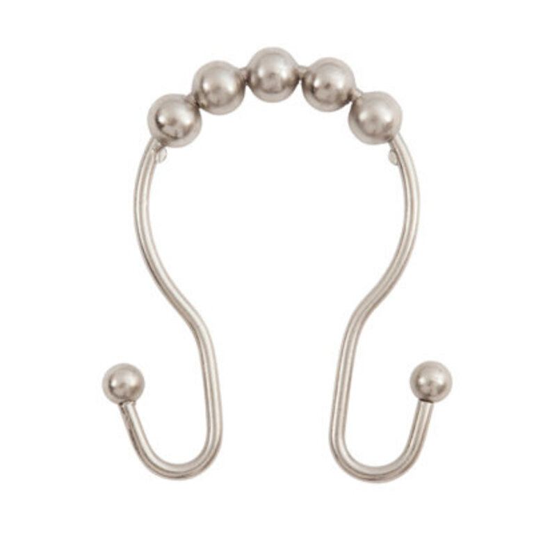 Metal Rust Resistant Shower Curtain Hook