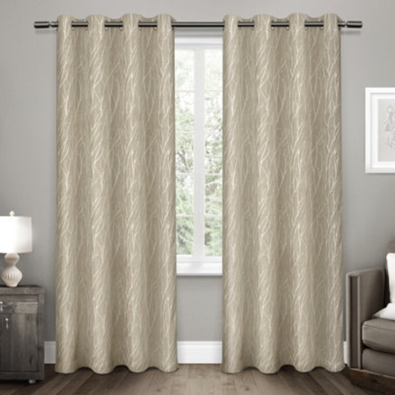 Bettine Polyester Room Darkening Curtain Pair