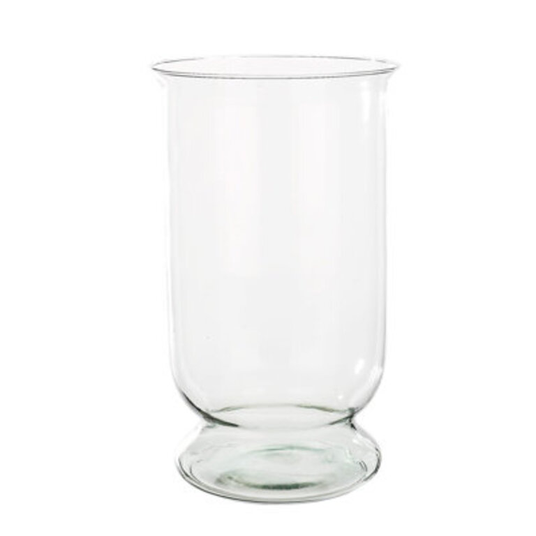13.7'' H Glass Tabletop Hurricane