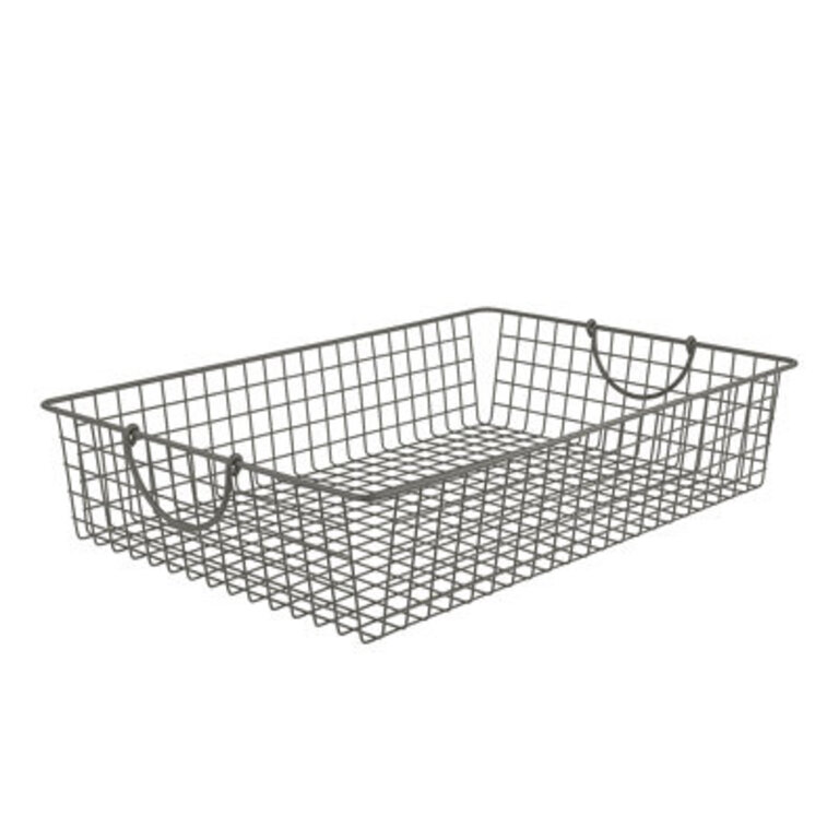 Williston Forge Stowaway Steel Basket