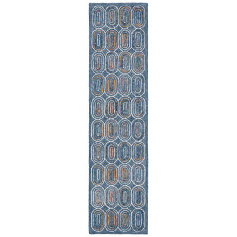 Dietlinde Hand Tufted Wool And Cotton With Latex Geometric Rug