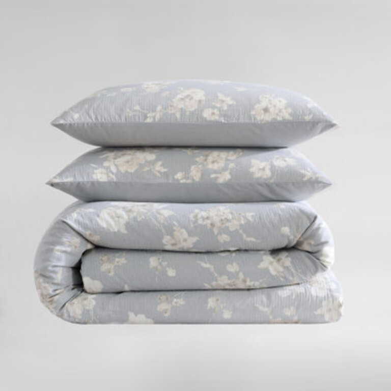 Calvin Klein Eternity Floral Cotton Duvet Cover Set