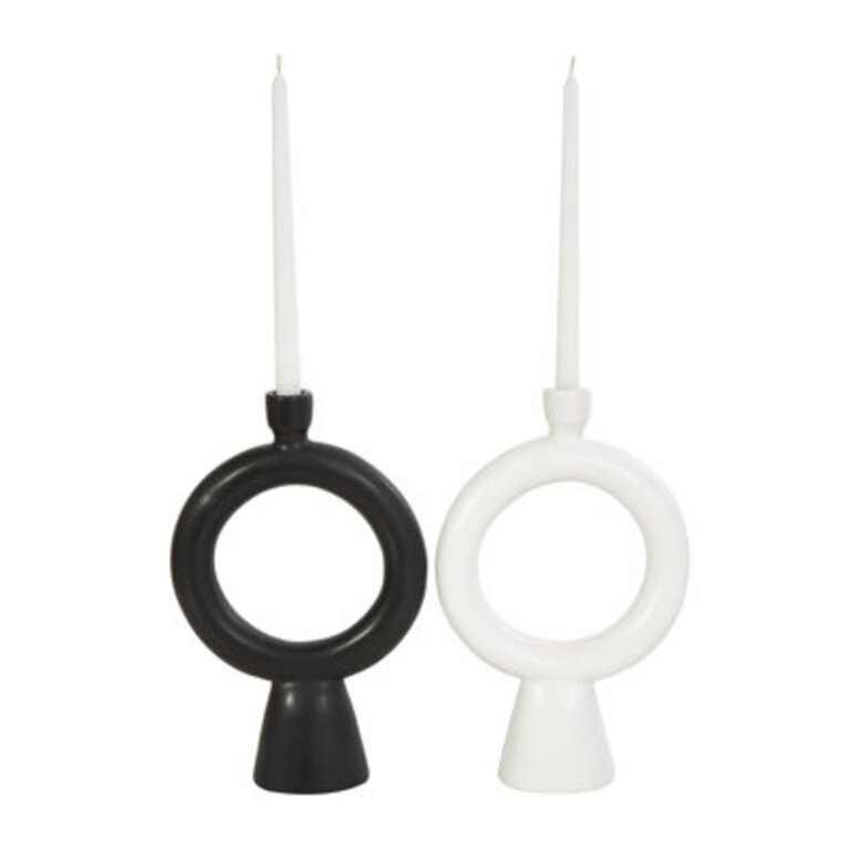 Mable 1205 H Earthenware Tabletop Candlestick