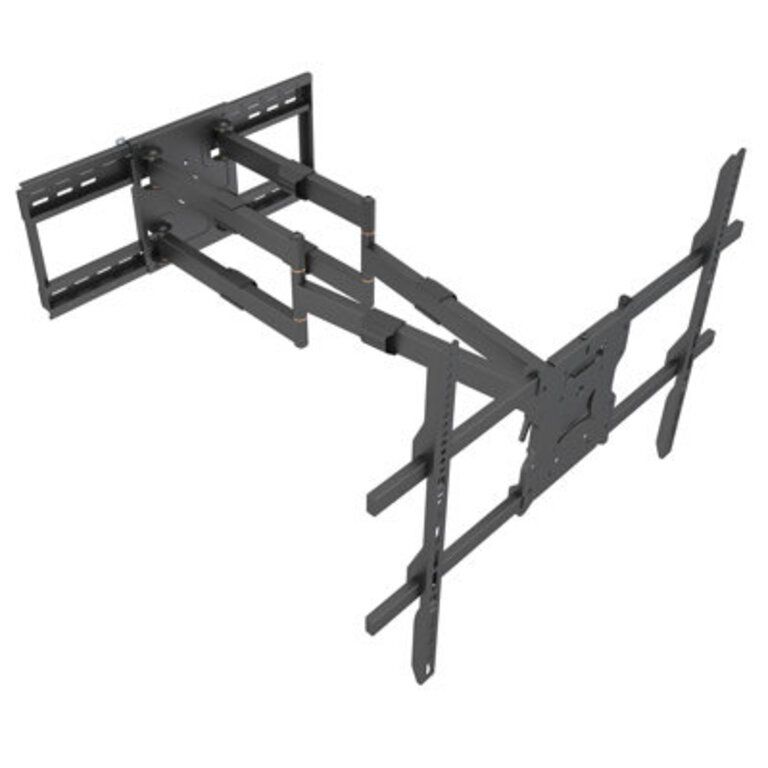 Mount-It Black Tilt Wall Mount for Screens Holds up to 275 Lb lbs