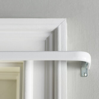 Murva Adjustable Single Curtain Rod